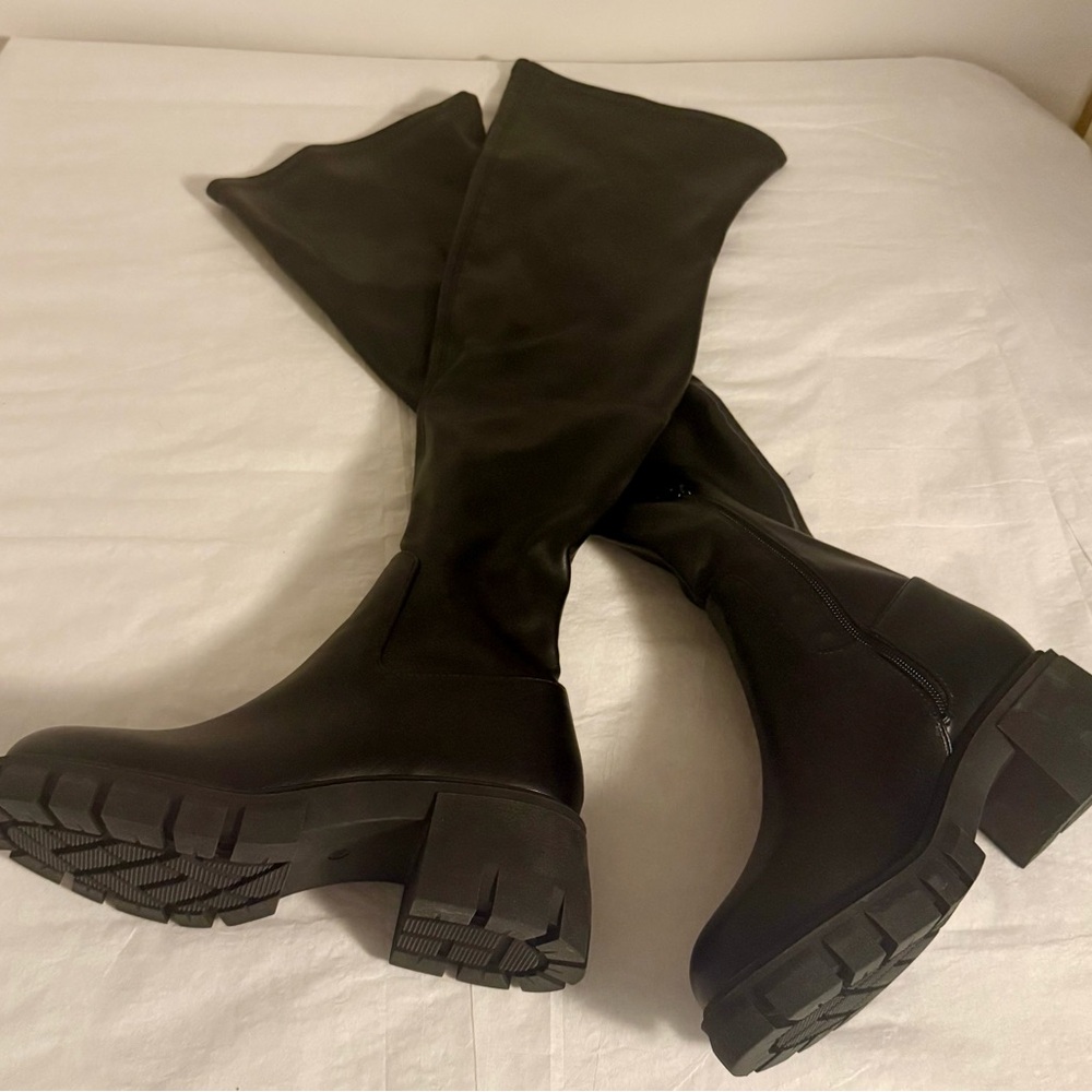 Steven New York Black Over-the-Knee Women's Boots size 8 - Picture 5 of 12